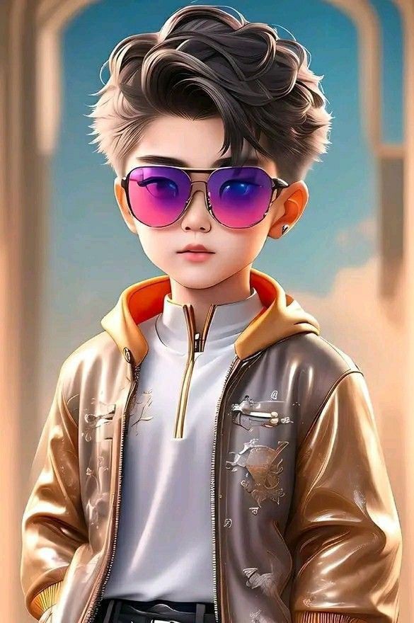 Stylish Cartoon Boy DP