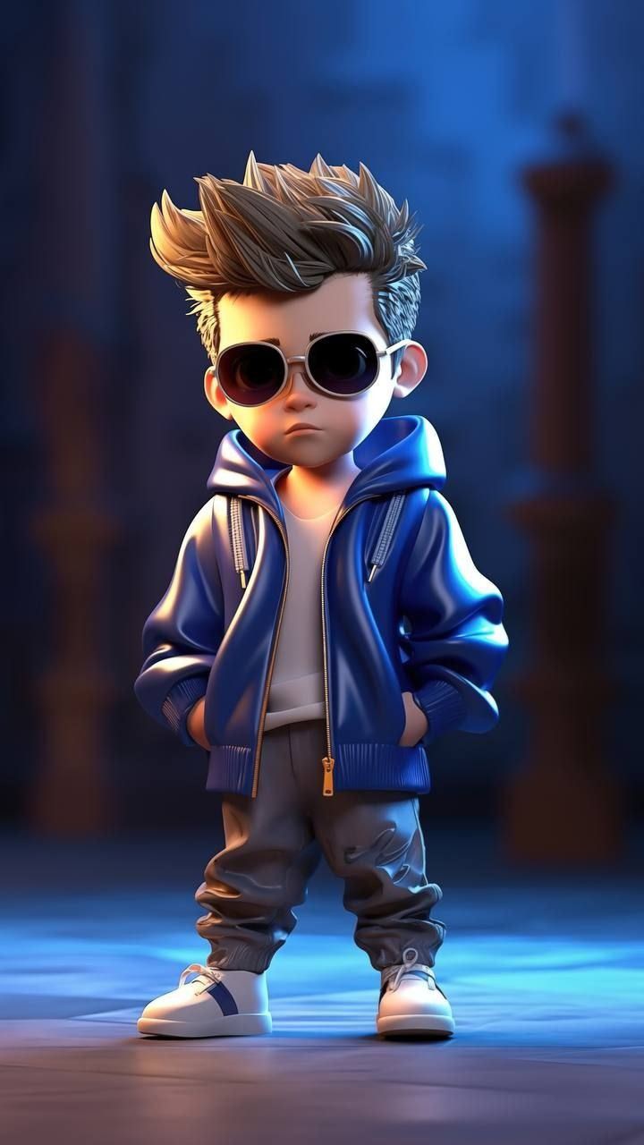 Stylish Cartoon Boy DP