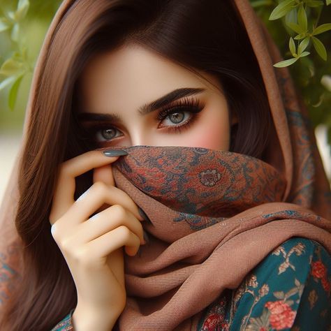 Stylish Cartoon Girl DP