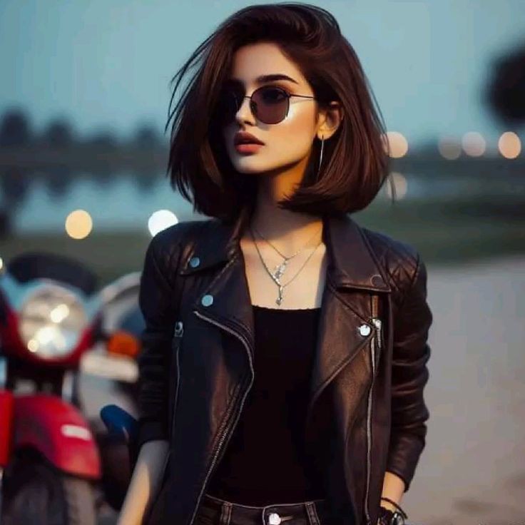 Stylish Cartoon Girl DP