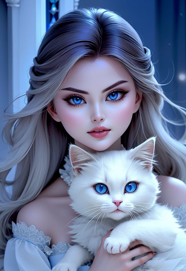 Stylish Cartoon Girl DP