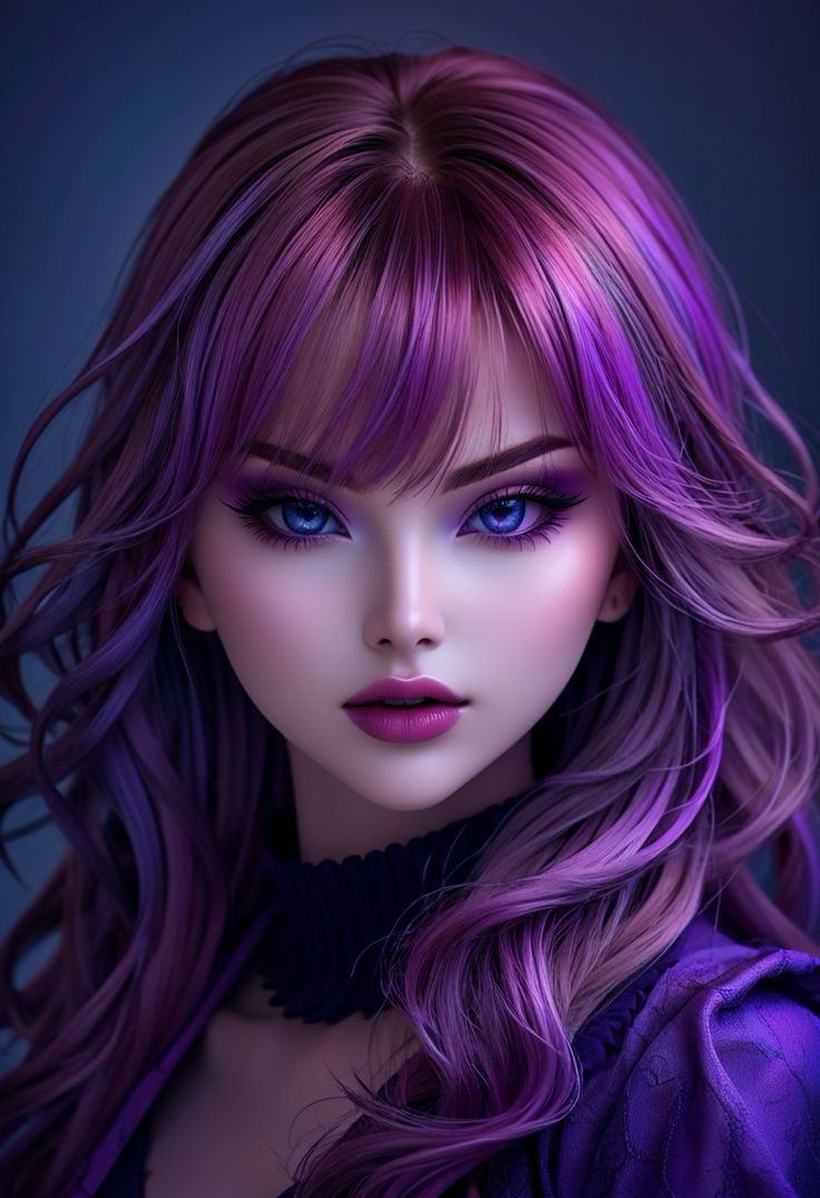Stylish Cartoon Girl DP