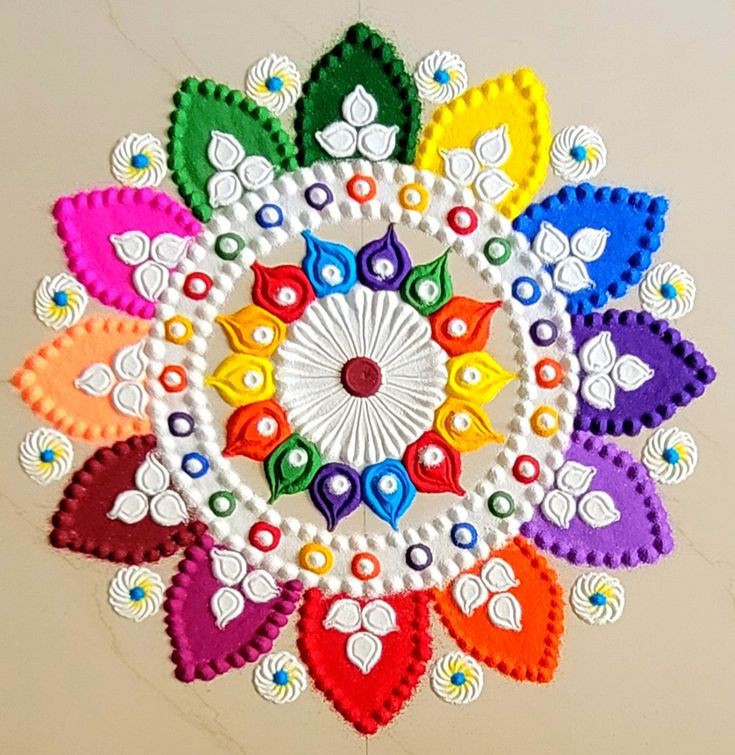Unique rangoli designs Unique rangoli designs