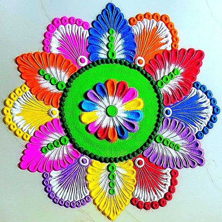 Unique rangoli designs Unique rangoli designs