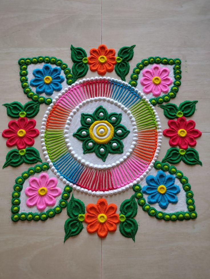 Unique rangoli designs Unique rangoli designs