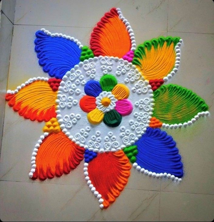 Unique rangoli designs Unique rangoli designs