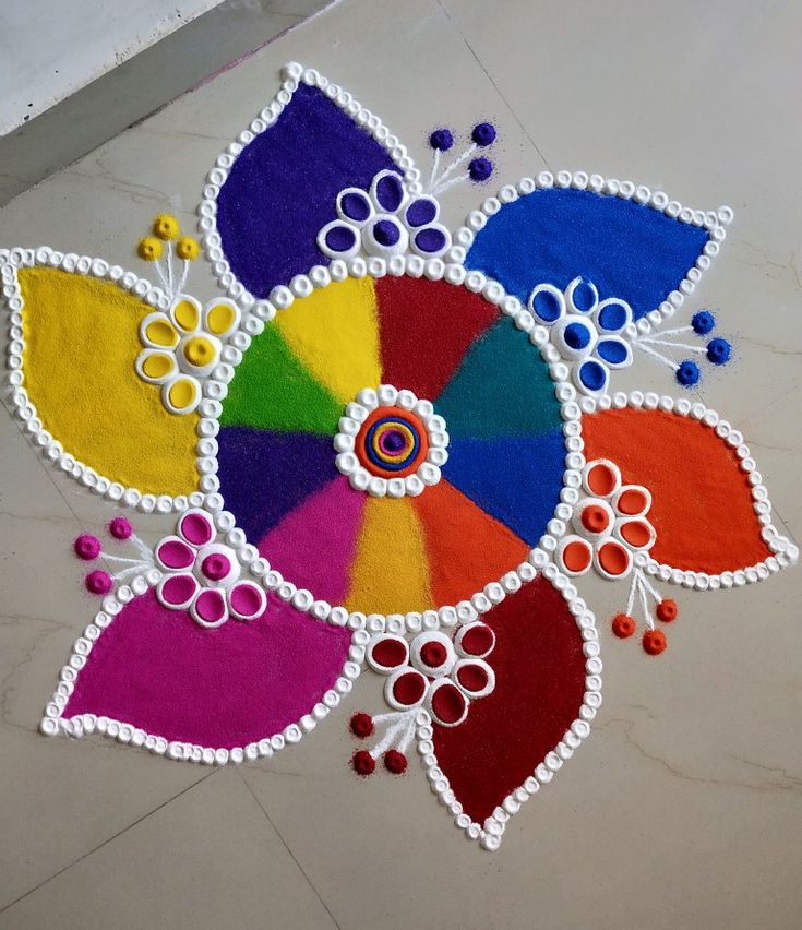 Unique rangoli designs Unique rangoli designs