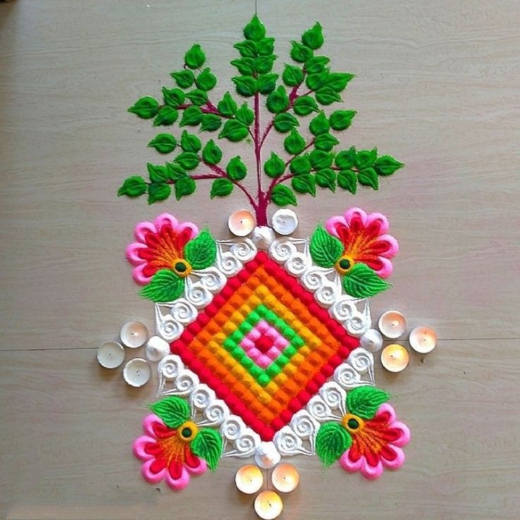 Unique rangoli designs Unique rangoli designs